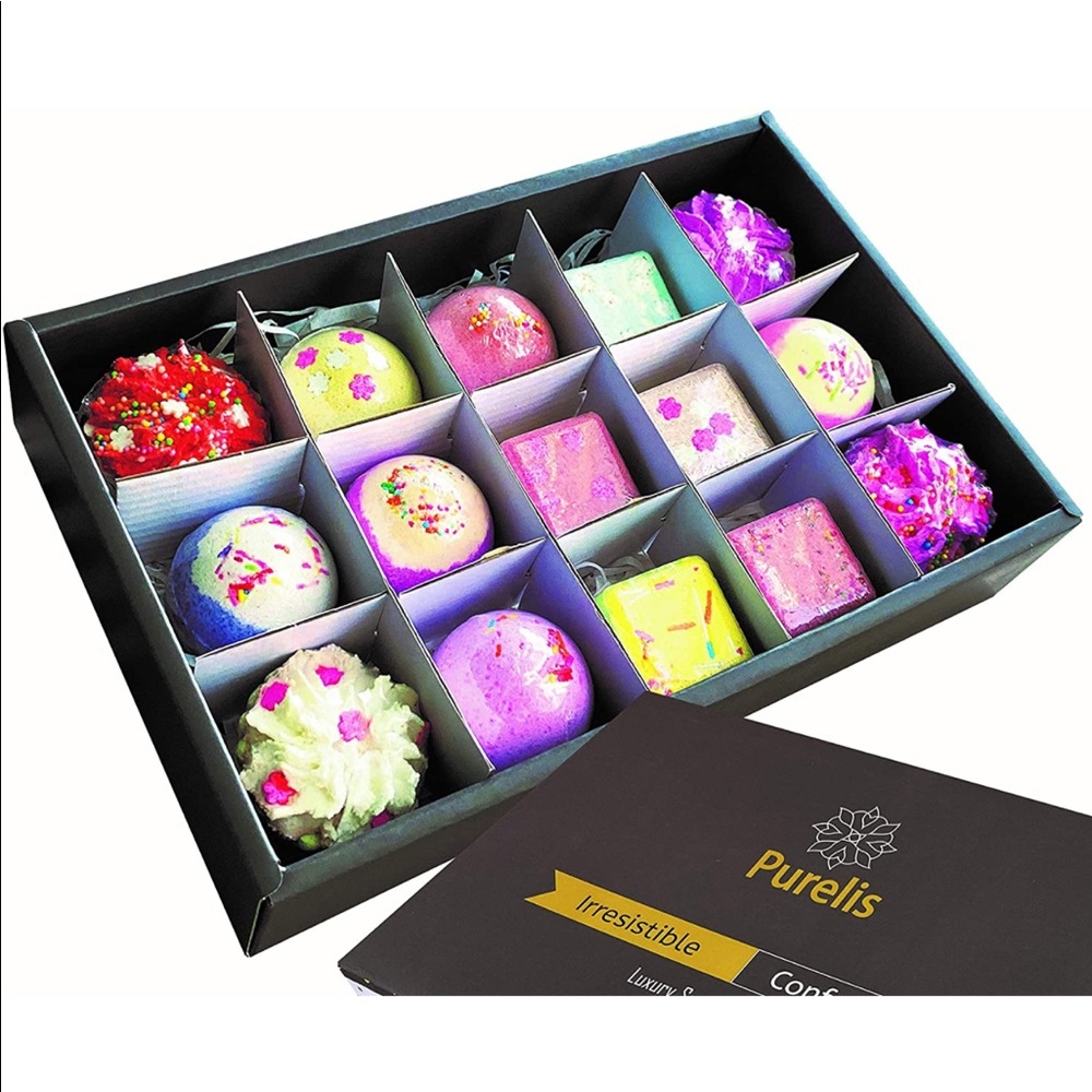 Bath Bomb Gift Set (15 Pieces)